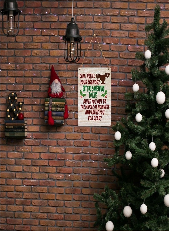FREHVN National Lampoon's Christmas Vacation Movie Decor Xmas Holiday Decorations Xmas Holiday Decor Funny Merry Christmas Sign 8 x 10 inches - Image 5